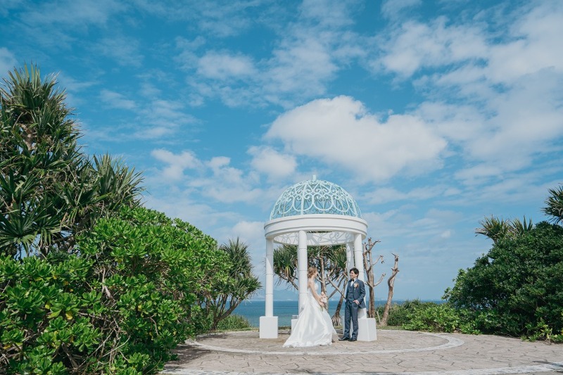 万座の教会でのフォトプラン