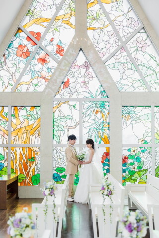 チャペル撮影♡～アラマンダチャペル～