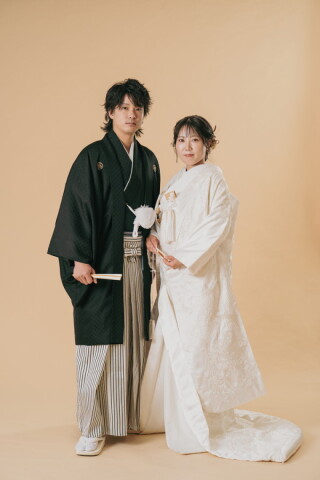 ☆スタジオ和装撮影☆　優雅で清楚な白無垢
