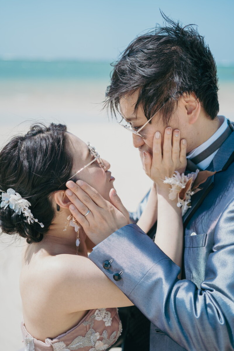 沖縄らしさ、お二人らしさ満載!リゾ婚フォト♪