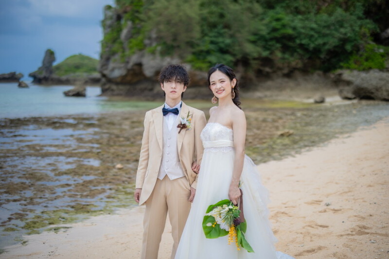 沖縄らしさ満載☆真栄田岬フォト~♪