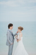 チャペル＆ビーチ♡シルバーで統一感アップ⤴