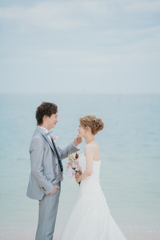 チャペル＆ビーチ♡シルバーで統一感アップ⤴