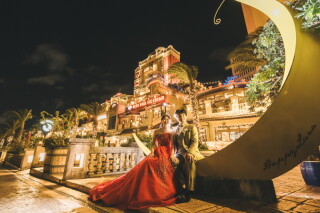 アメリカンビレッジでナイトフォト♪