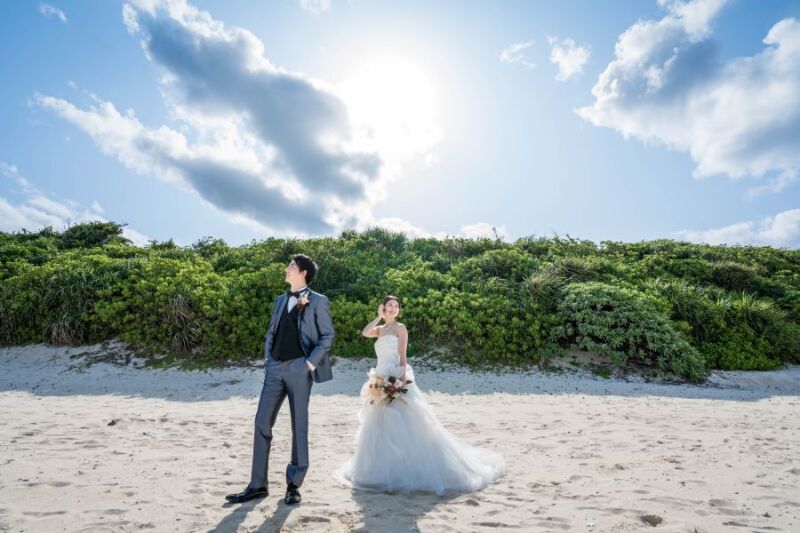 ビーチに緑 ♡ 宮古島編 