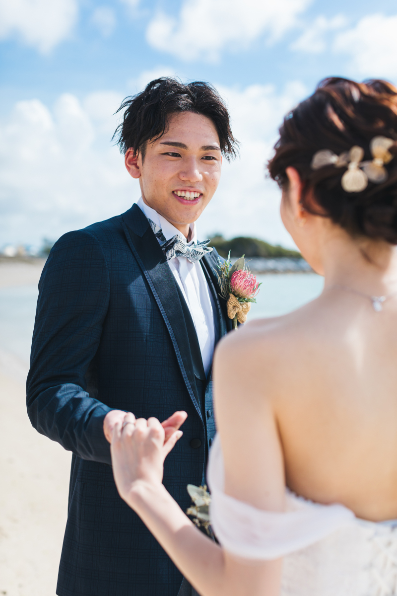 南国沖縄でのフォトウェディング♡