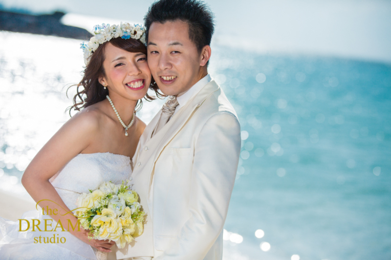 沖縄県 チャペル&ビーチフォトウェディングお客様レポート