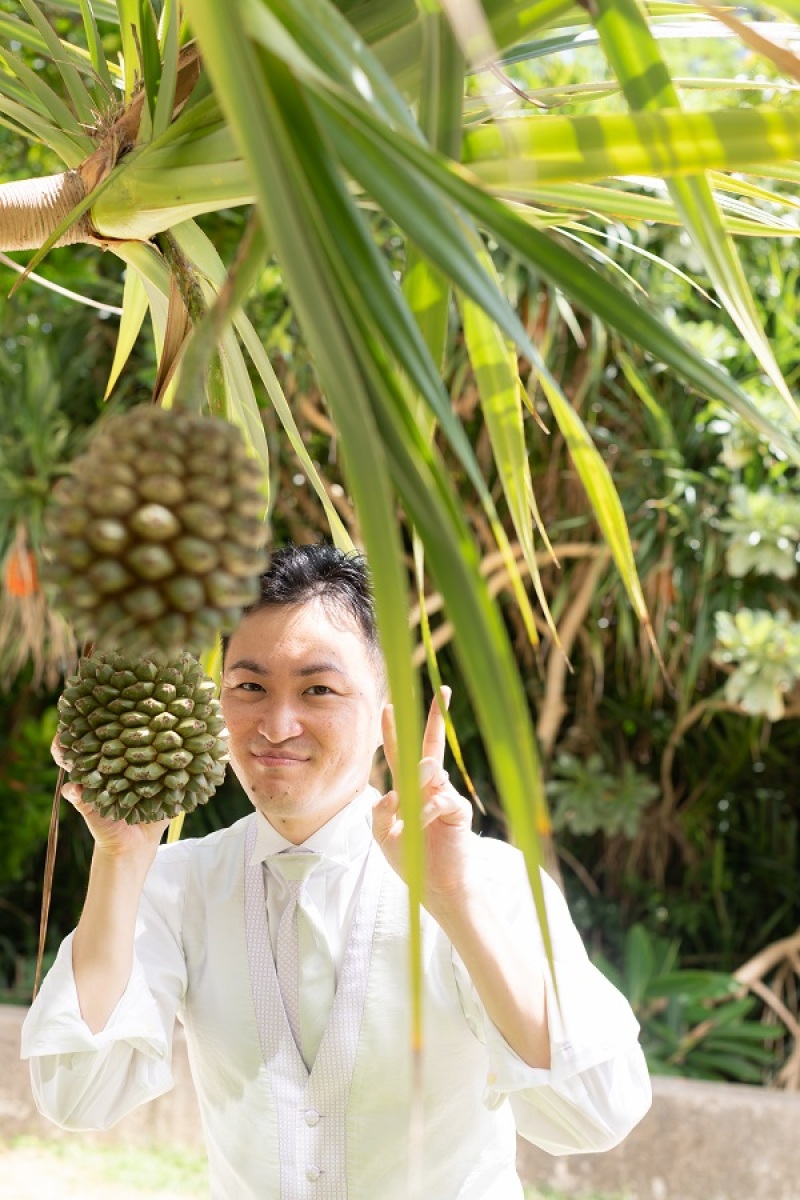 道端の植物を使って撮影❕