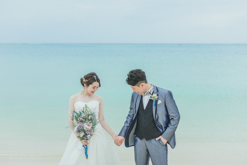 【今日はいい夫婦の日♪♪】チャペルとビーチでの撮影ご紹介(^^)♡