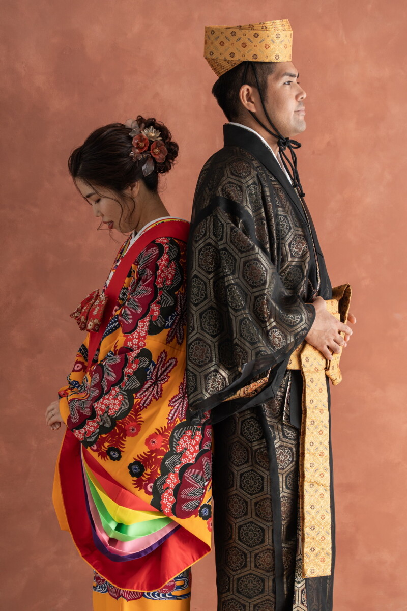 沖縄の伝統美に包まれて♡スタジオ琉装フォト体験