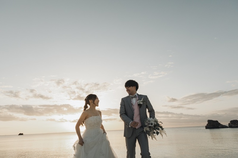 沖縄のサンセット♡