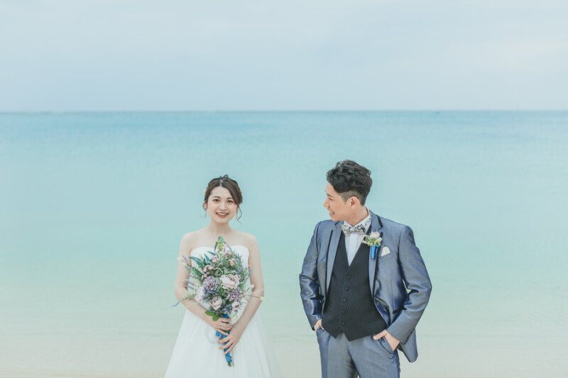 【今日はいい夫婦の日♪♪】チャペルとビーチでの撮影ご紹介(^^)♡