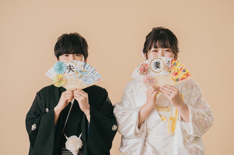 和装ウェディングフォトの魅力にうっとりしちゃお!( 〃▽〃)