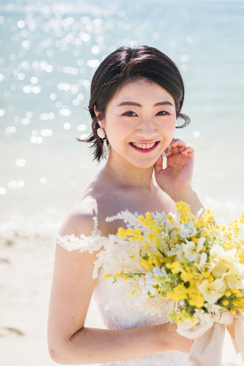 ご新婦様のソロショット☆彡