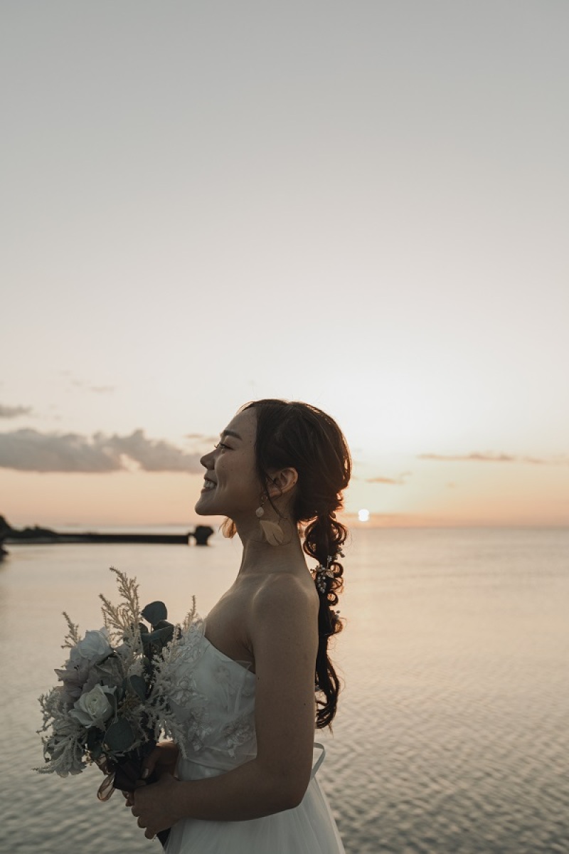 沖縄のサンセット♡