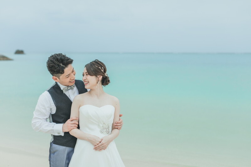 【今日はいい夫婦の日♪♪】チャペルとビーチでの撮影ご紹介(^^)♡