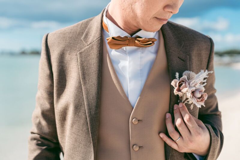 新郎様も更にかっこよく♡新郎ヘアセットメイクについて~~♪