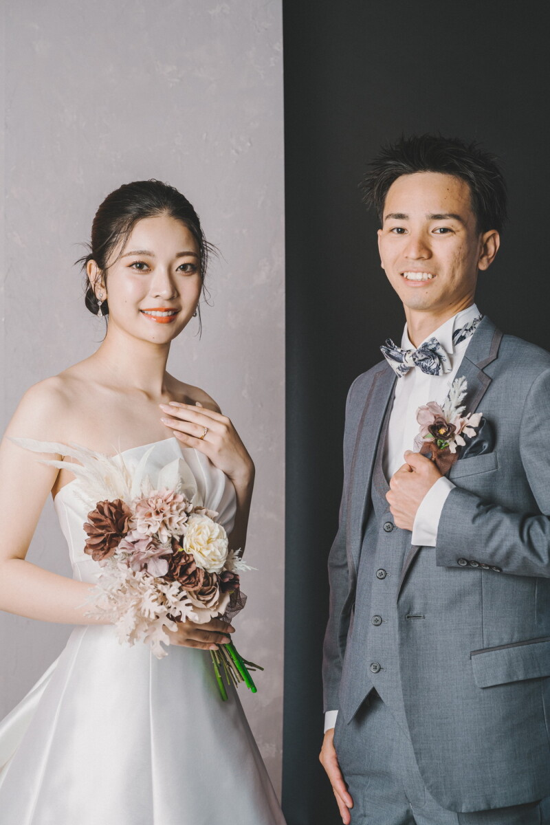 洋装スタジオフォトで叶える、特別な一枚