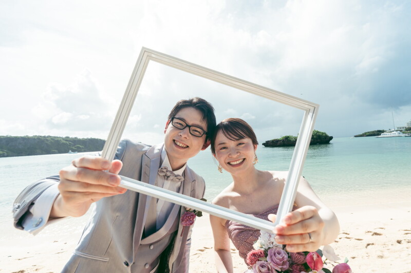 小物が引き出す、ふたりらしいフォトウェディング