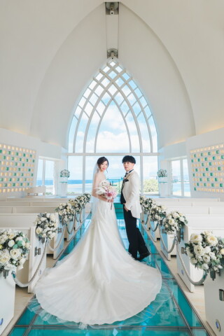 チャペル撮影♡～アクアルーチェ・チャペル～