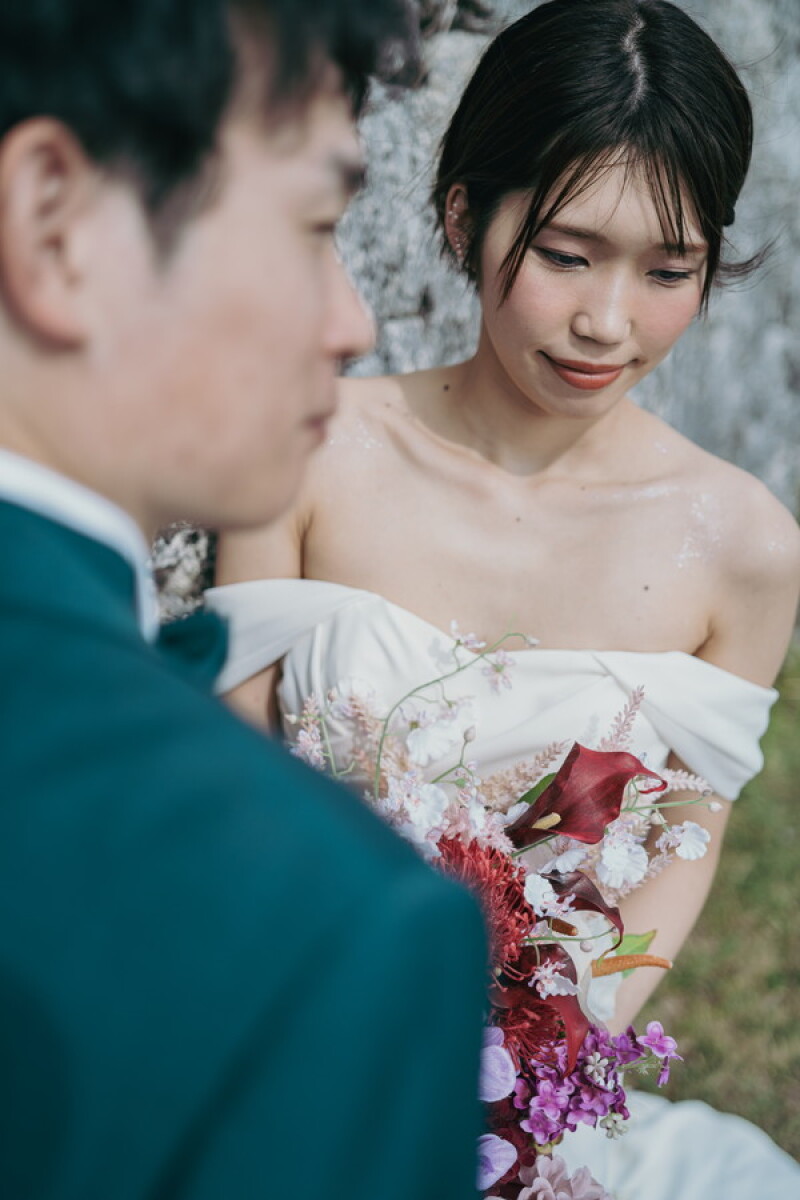 世界遺産☆彡座喜味城跡でスタイリッシュなショット
