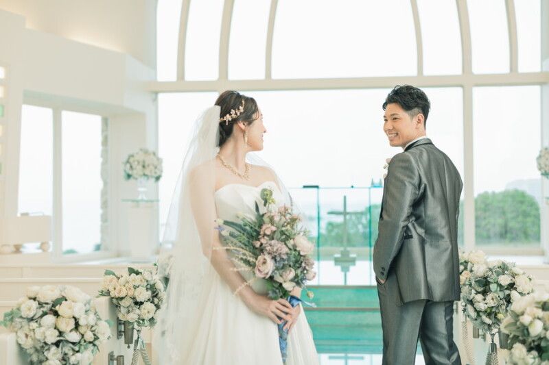 【今日はいい夫婦の日♪♪】チャペルとビーチでの撮影ご紹介(^^)♡