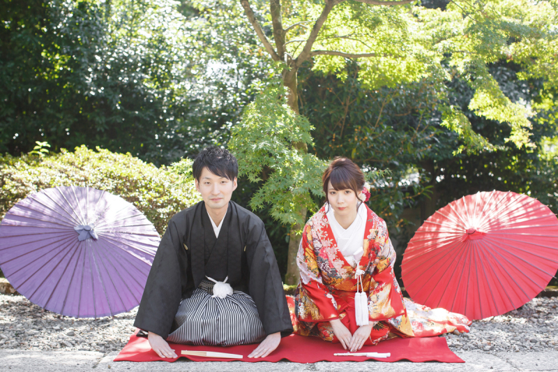 人気の撮影ポーズいろいろ 公開日 年8月27日 京都好日 京都府でフォトウェディング探すならphotorait