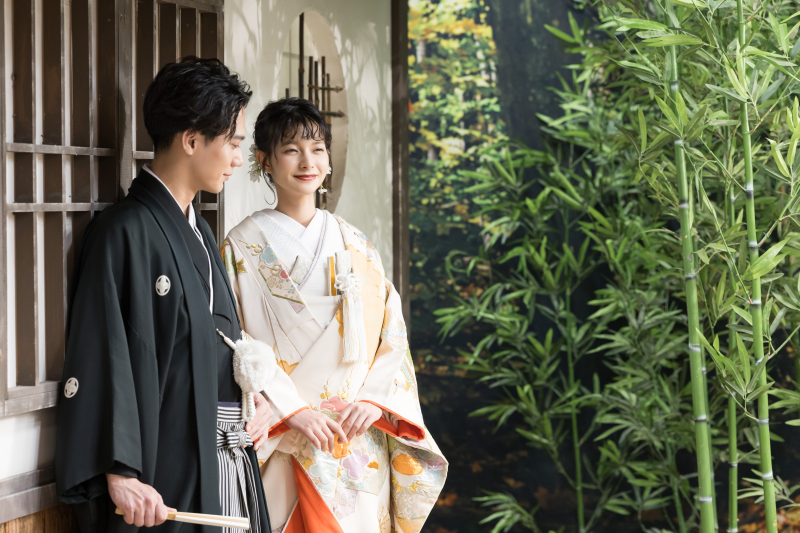 秋撮影や秋婚・冬婚のカップル様向け！和装撮影シーンのご紹介
