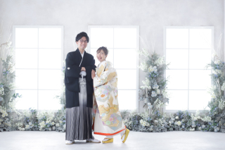 スタジオのご紹介【フラワーウォール】