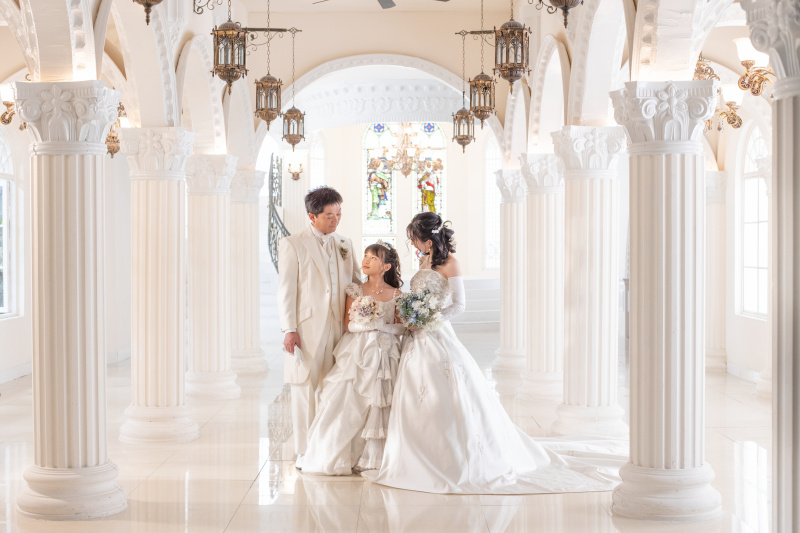 お子様やご両親様と家族ウェディング