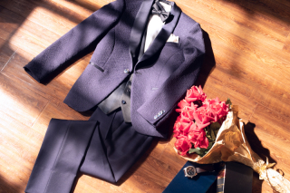 タキシード選び