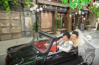 オープンのミニクーパーで撮影しよう!