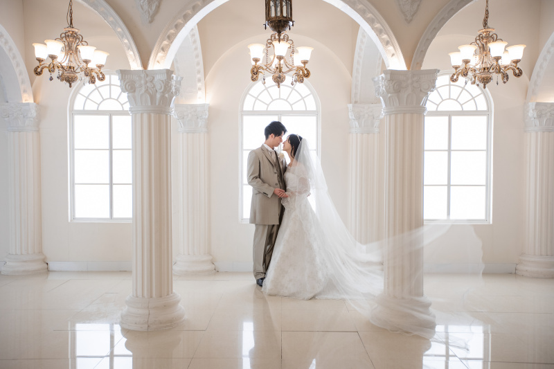 奥行きが生み出す本格ウェディング studio”チャペル”のご紹介①