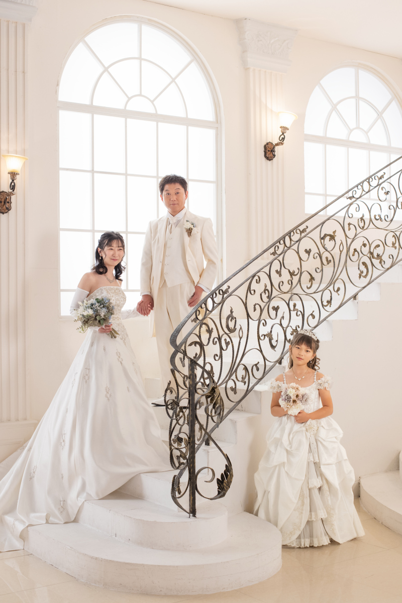 お子様やご両親様と家族ウェディング