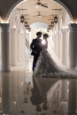 奥行きが生み出す本格ウェディング studio”チャペル”のご紹介②