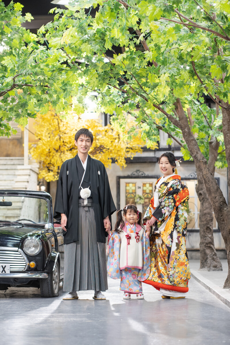 お子様やご両親様と家族ウェディング