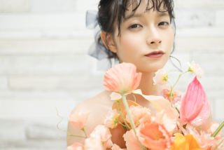 明るめカラーの新作ブーケ