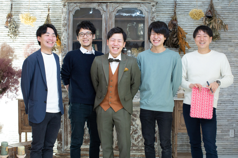 ご友人、ご家族と一緒に写真撮影会