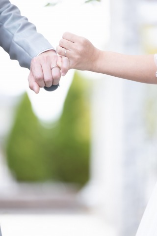 お二人の絆☆指輪のお写真♪