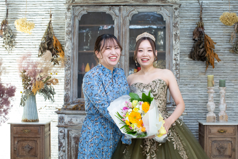 ご友人、ご家族と一緒に写真撮影会
