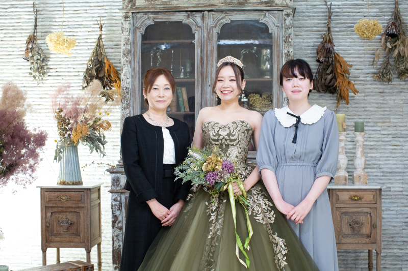 ご友人、ご家族と一緒に写真撮影会