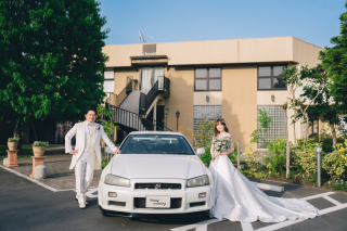 愛車と一緒に！