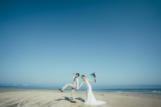 ◈ 青空に響く笑顔 ◈ 開放感あふれるビーチ撮影のご紹介