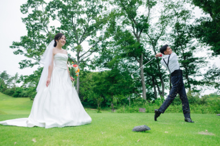 ゴルフ場&times;ロケーションフォト！