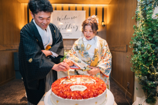 ウェディングケーキ♡