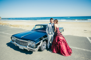 お二人の愛車と海ロケーションに行って参りました！！