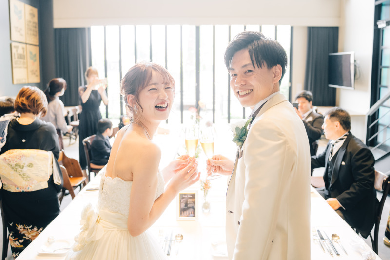 フォトウェディング×会食！