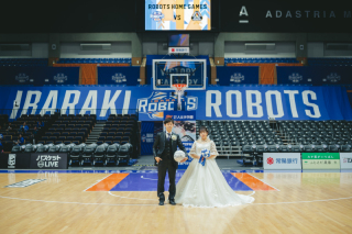 茨城ロボッツ&times;フォトウェディング！