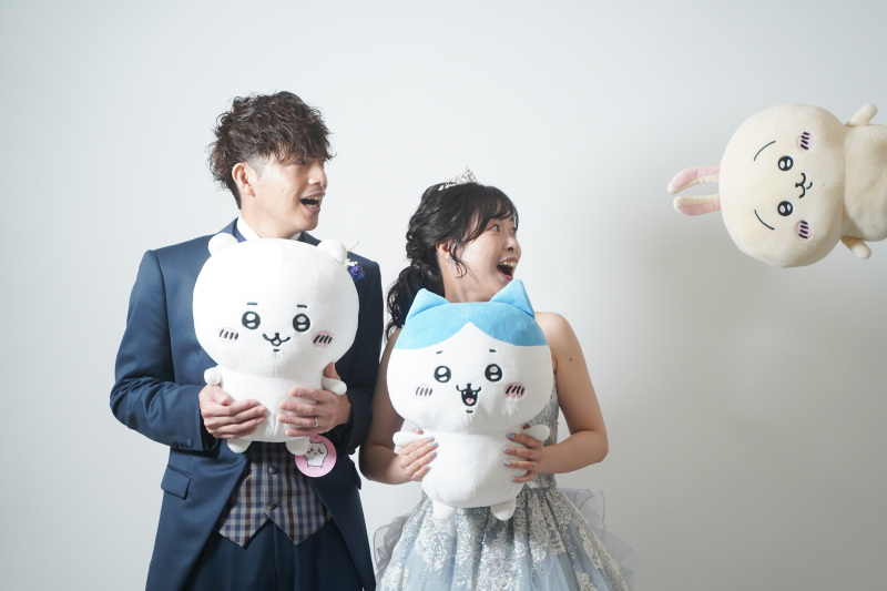 ぬいぐるみが登場♡楽しすぎるウェディングフォト！