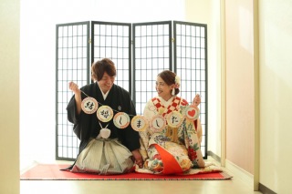 衣装にこだわった和装フォトウェディング